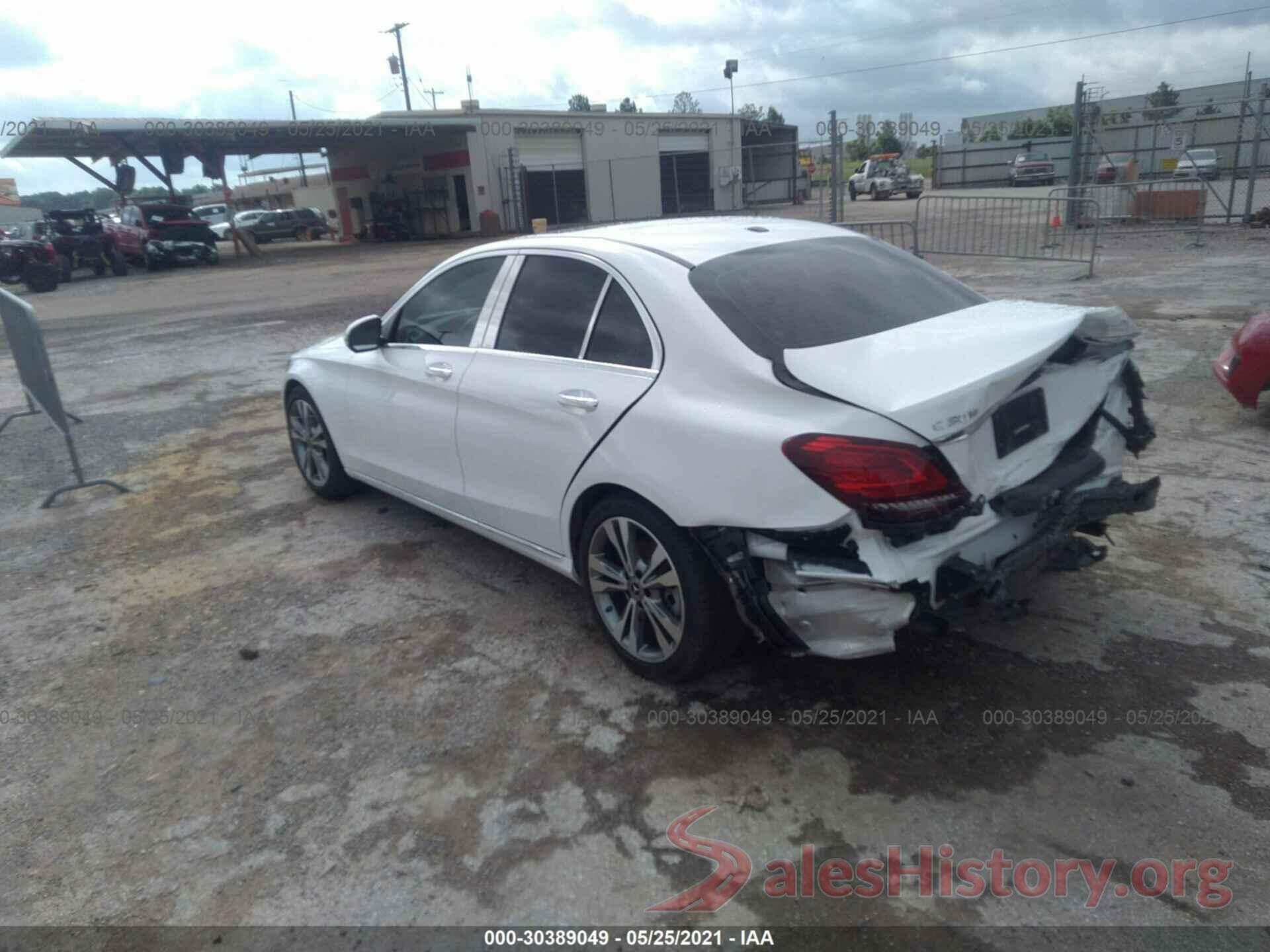 55SWF8DB5KU294100 2019 MERCEDES-BENZ C-CLASS