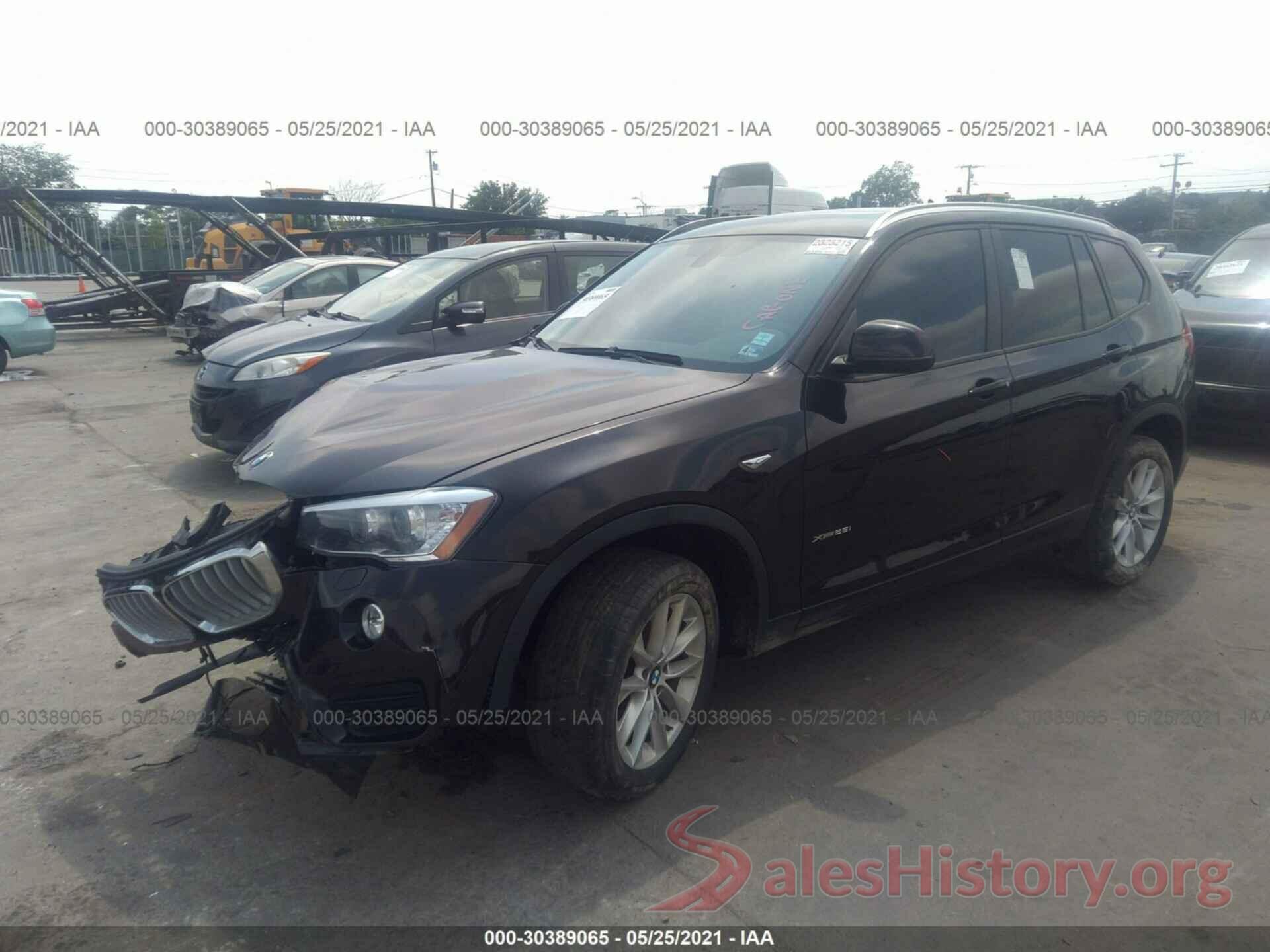 5UXWX9C5XG0D79117 2016 BMW X3