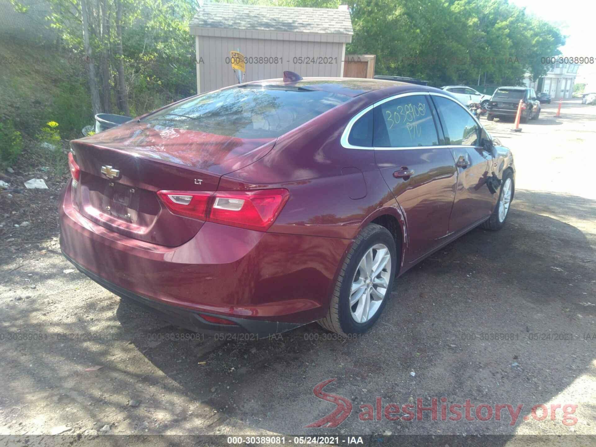 1G1ZE5ST7GF323331 2016 CHEVROLET MALIBU