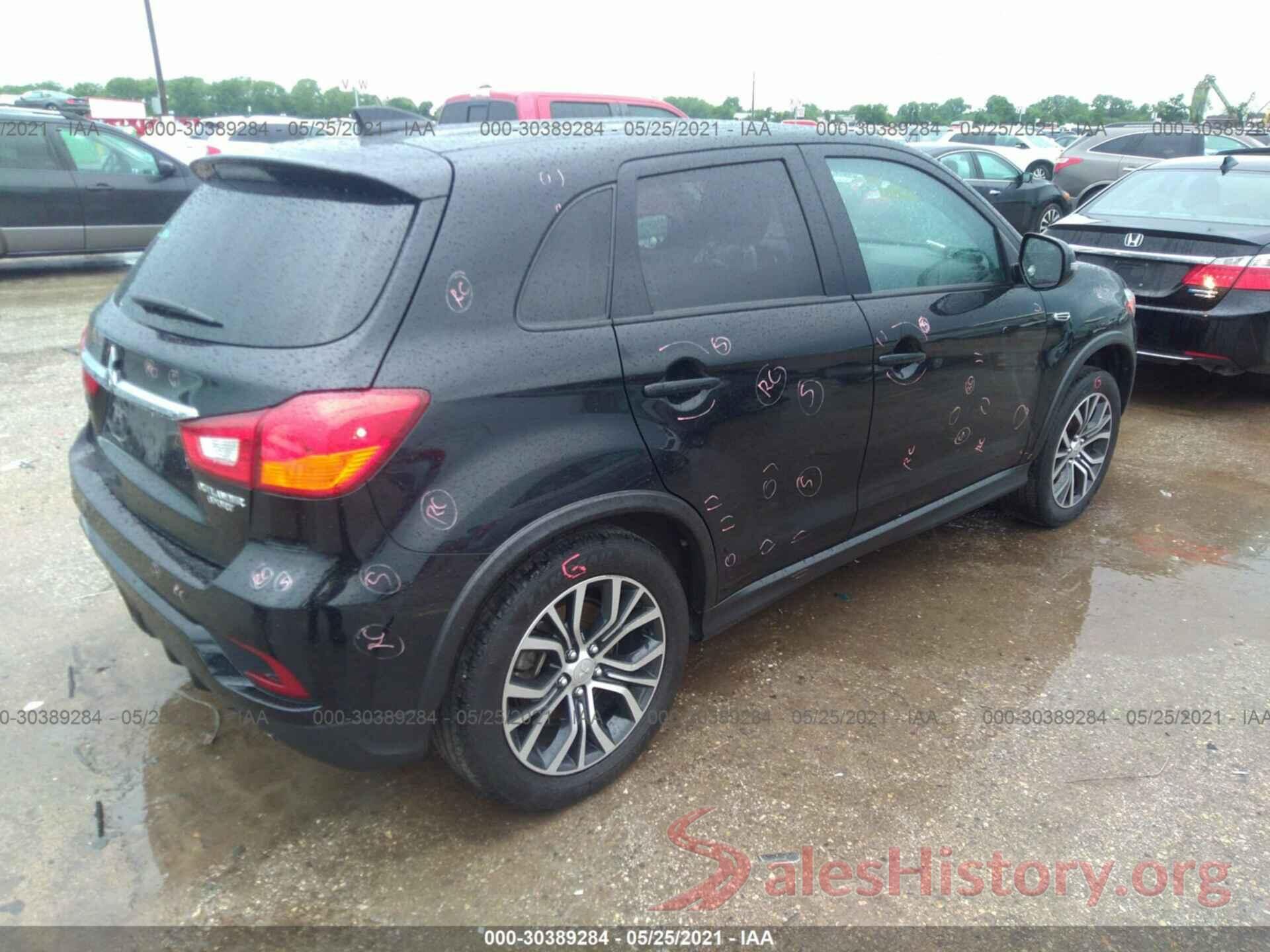 JA4AP3AU9KU032910 2019 MITSUBISHI OUTLANDER SPORT