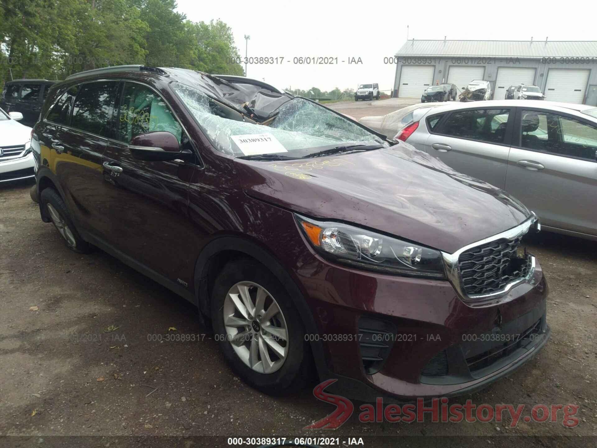 5XYPGDA38KG452866 2019 KIA SORENTO