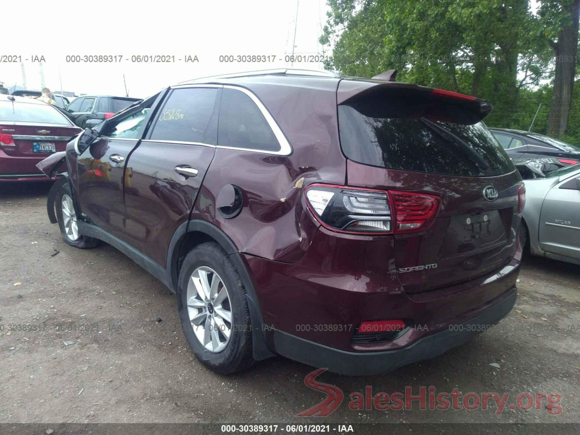 5XYPGDA38KG452866 2019 KIA SORENTO