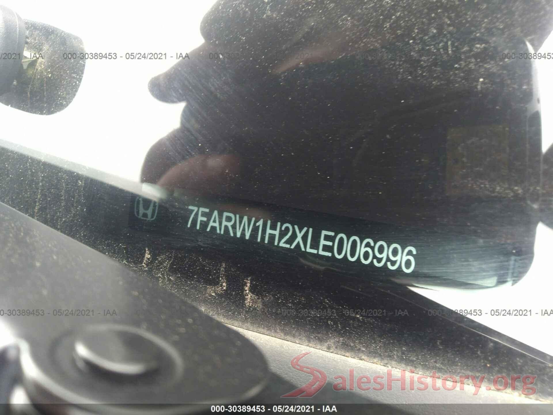 7FARW1H2XLE006996 2020 HONDA CR-V