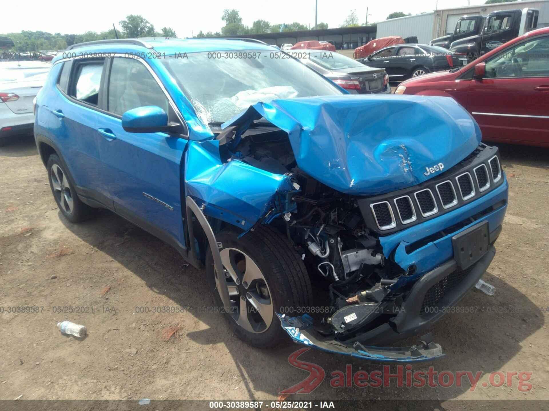 3C4NJDBB6JT282321 2018 JEEP COMPASS