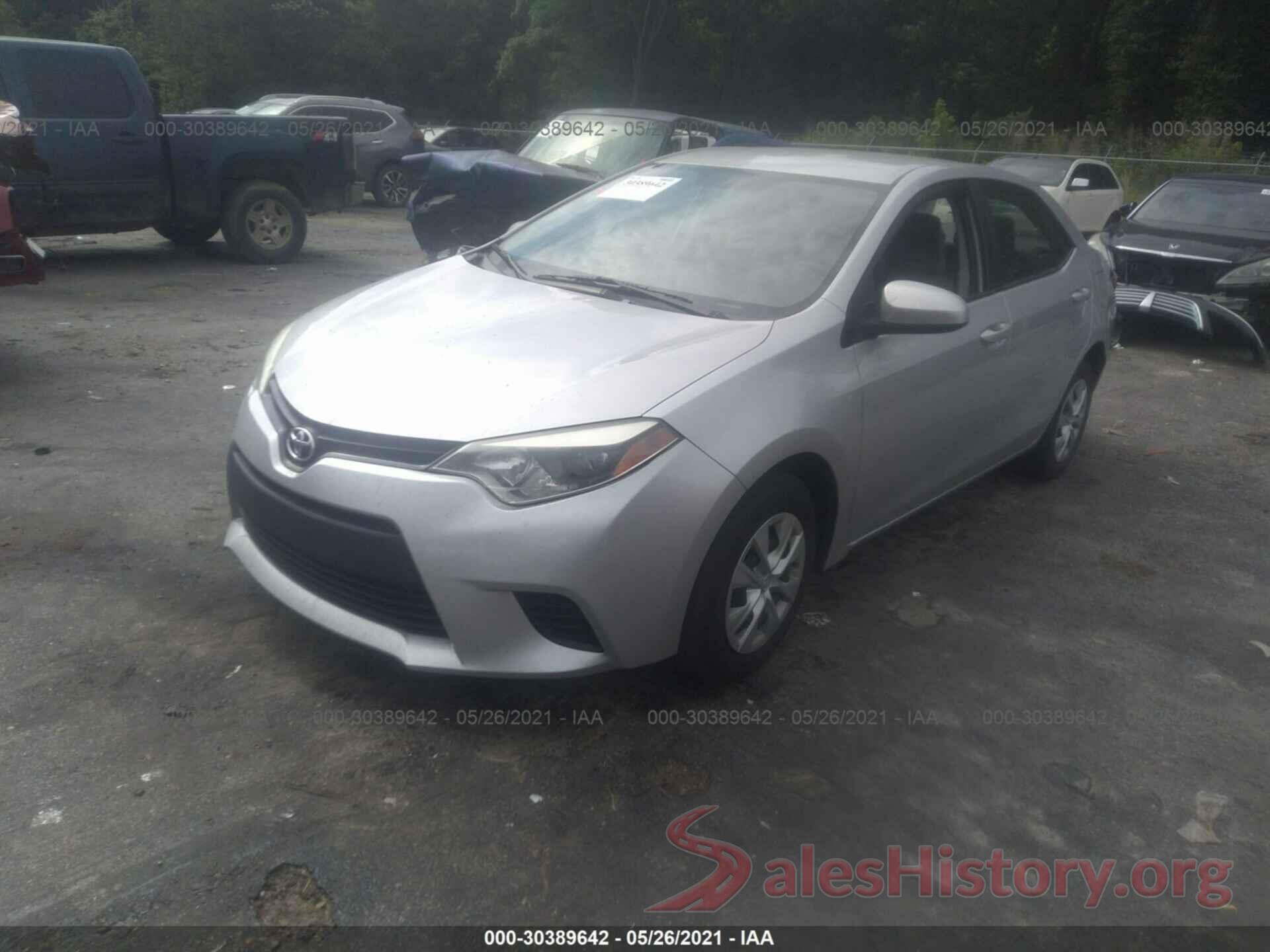 5YFBURHE1GP417497 2016 TOYOTA COROLLA