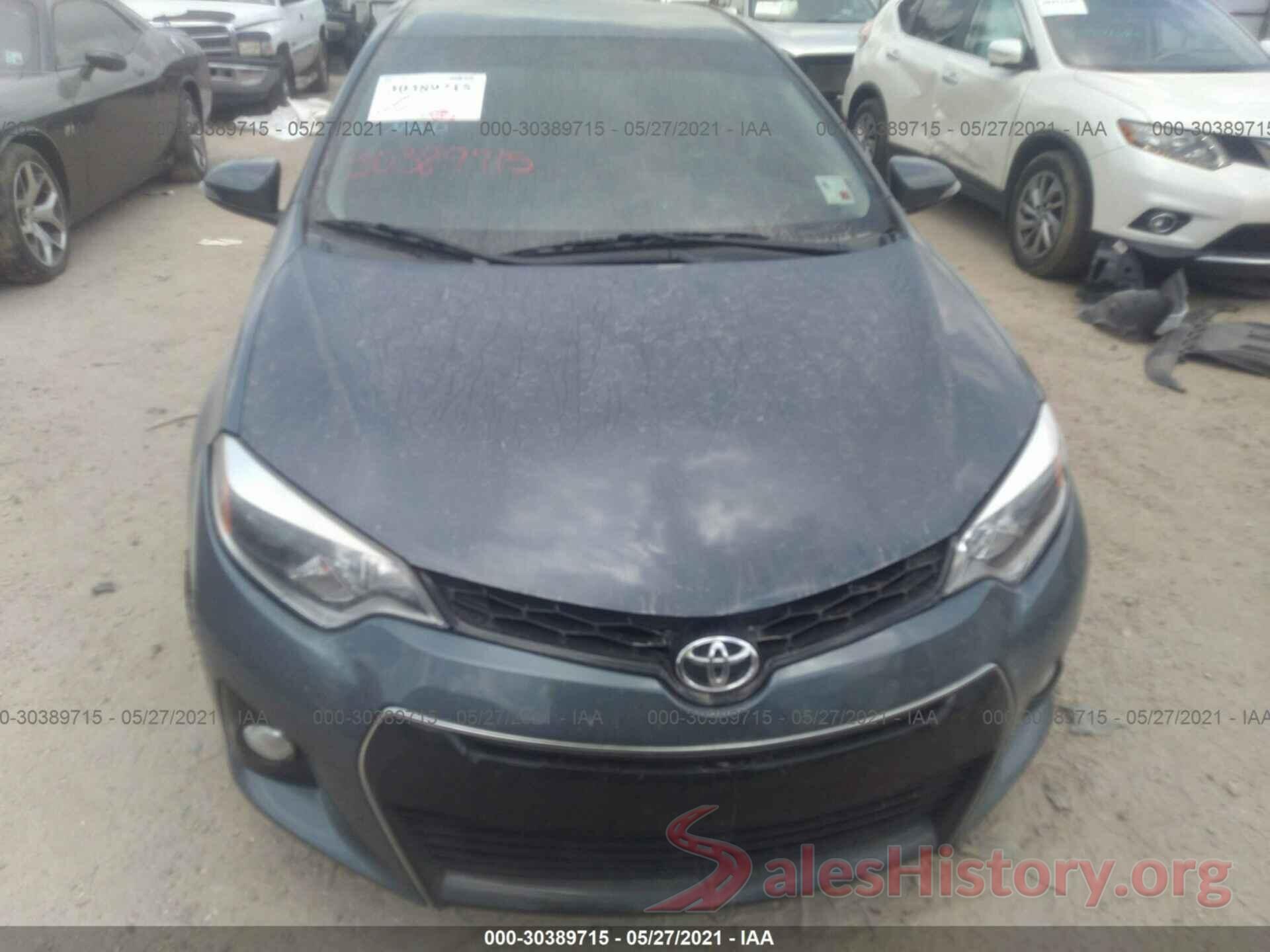 5YFBURHEXGP401914 2016 TOYOTA COROLLA