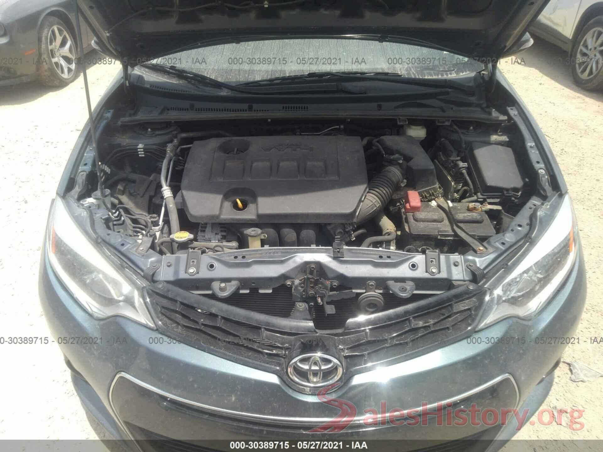 5YFBURHEXGP401914 2016 TOYOTA COROLLA