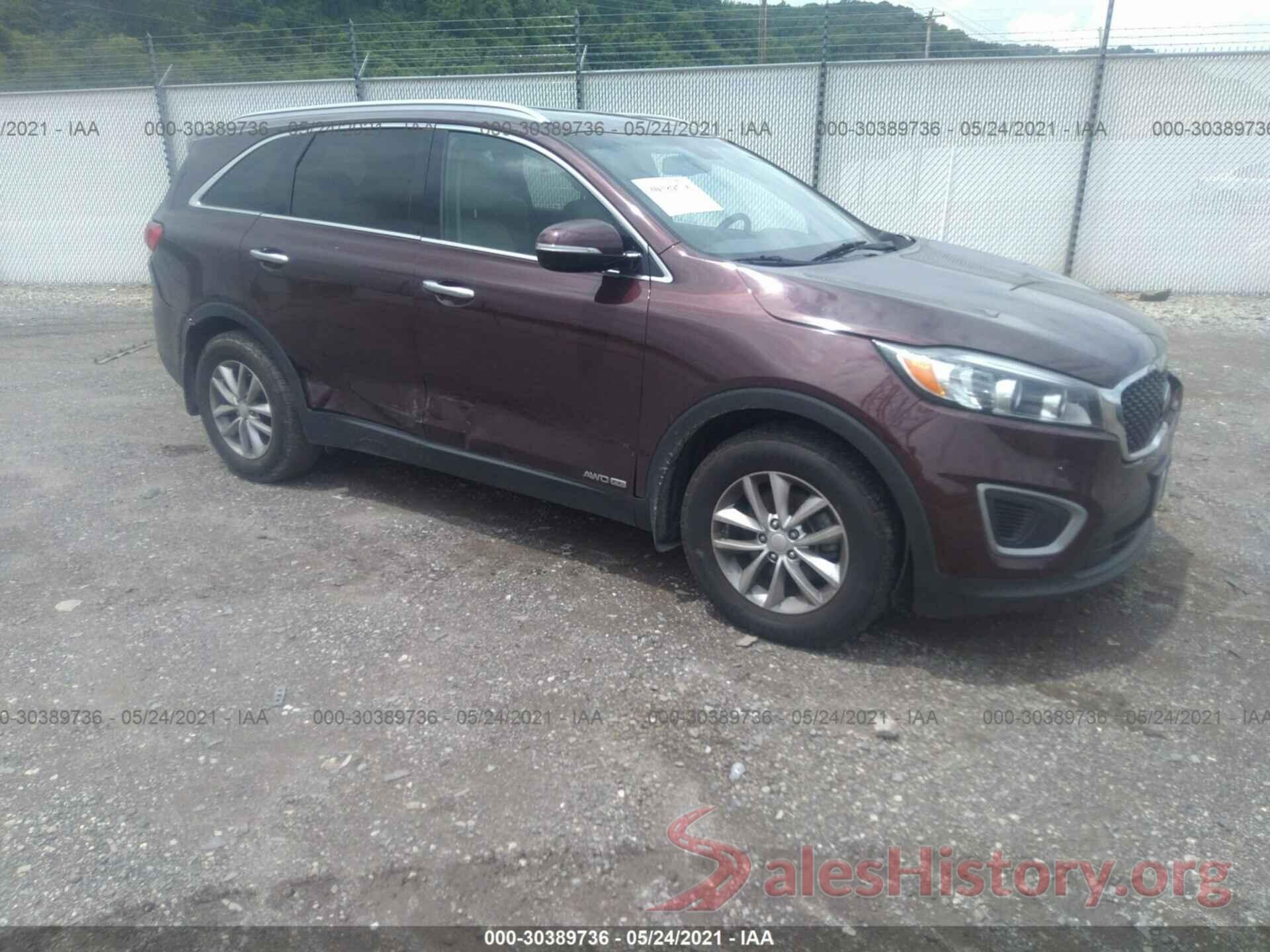 5XYPGDA59GG138099 2016 KIA SORENTO