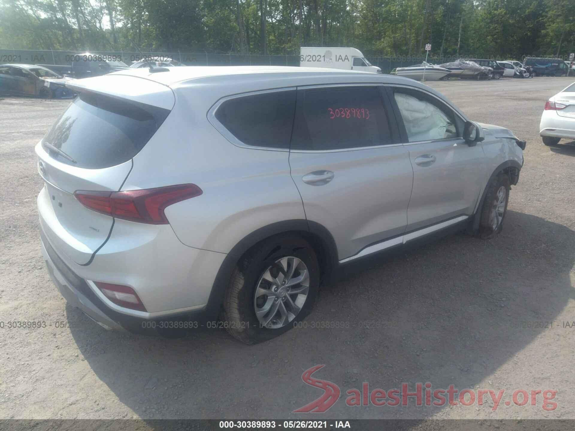 5NMS2CAD2KH102070 2019 HYUNDAI SANTA FE