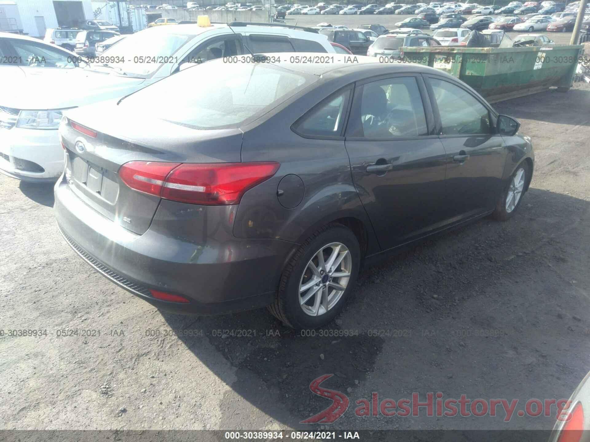 1FADP3F27GL335004 2016 FORD FOCUS