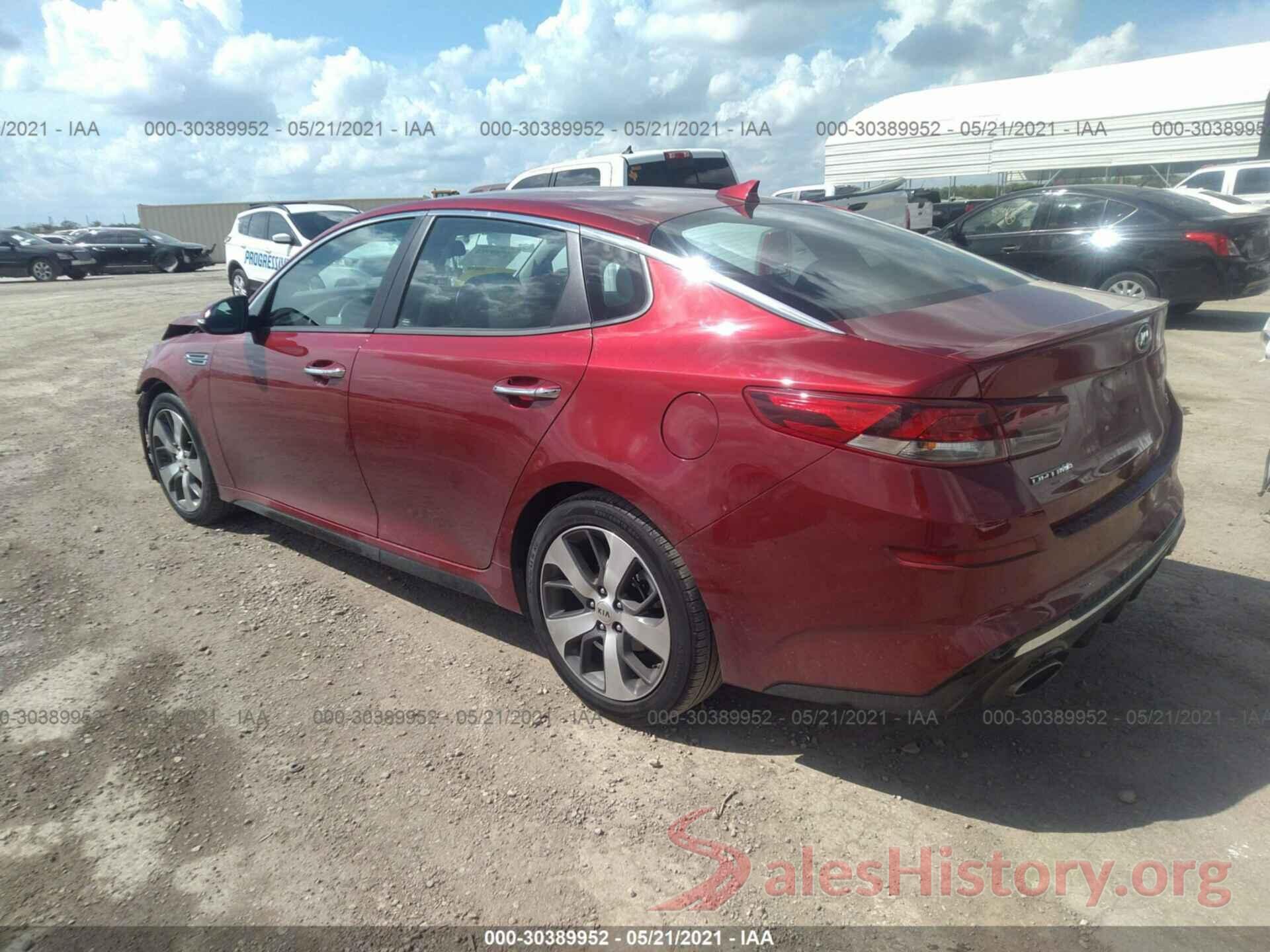 5XXGT4L31KG322666 2019 KIA OPTIMA