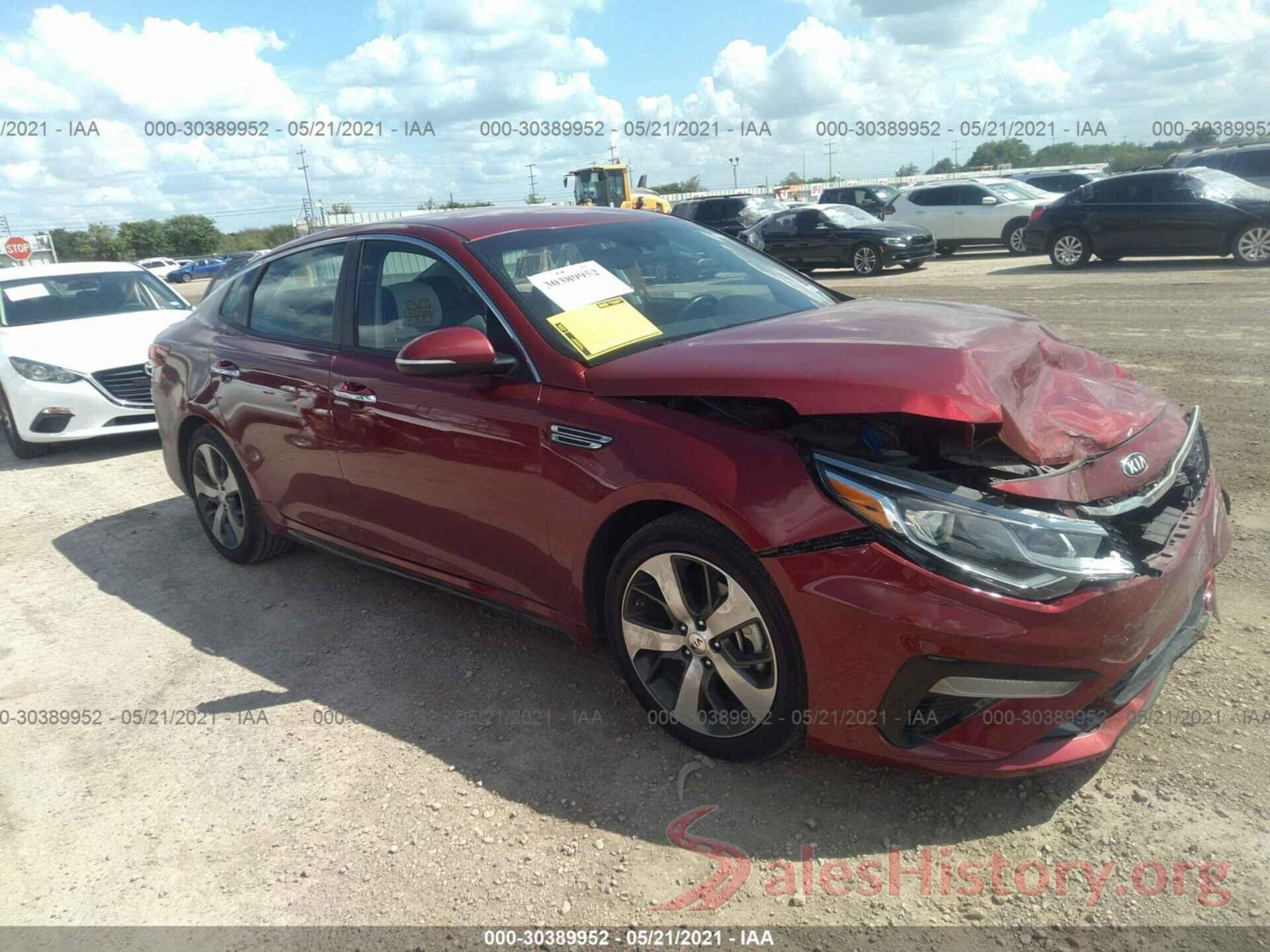 5XXGT4L31KG322666 2019 KIA OPTIMA