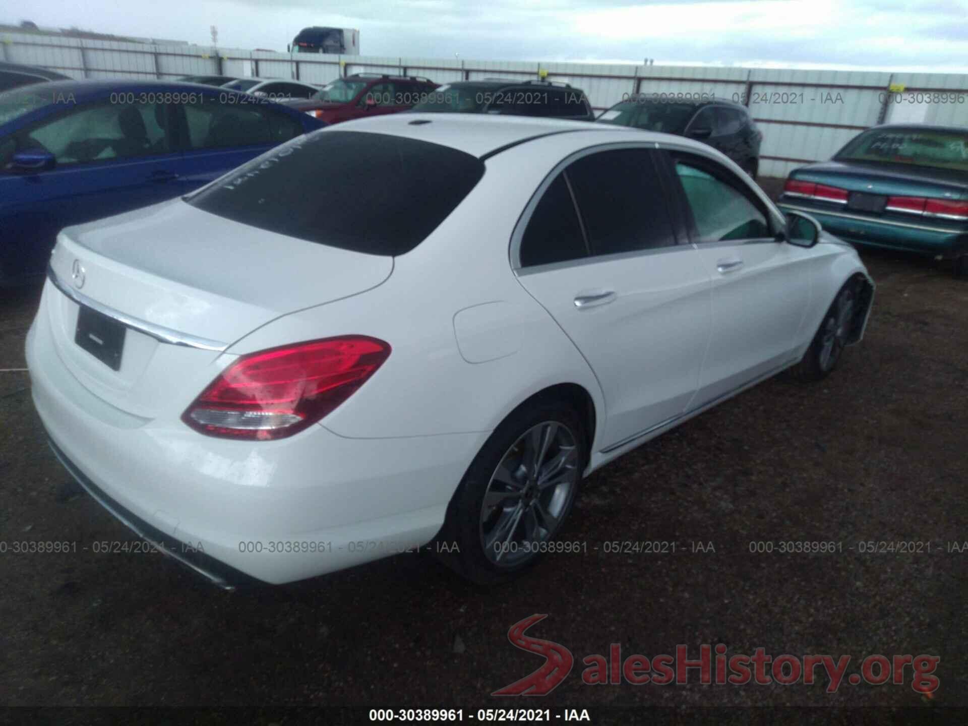 55SWF4JB3HU214279 2017 MERCEDES-BENZ C-CLASS