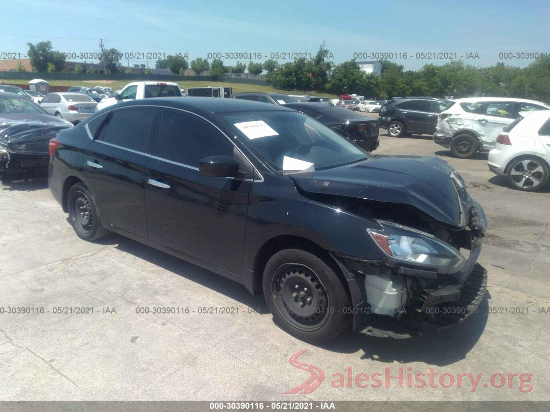 3N1AB7AP5HY346813 2017 NISSAN SENTRA