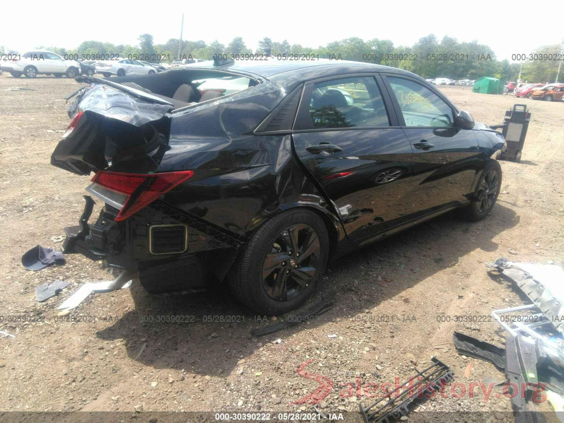 5NPLM4AGXMH002707 2021 HYUNDAI ELANTRA