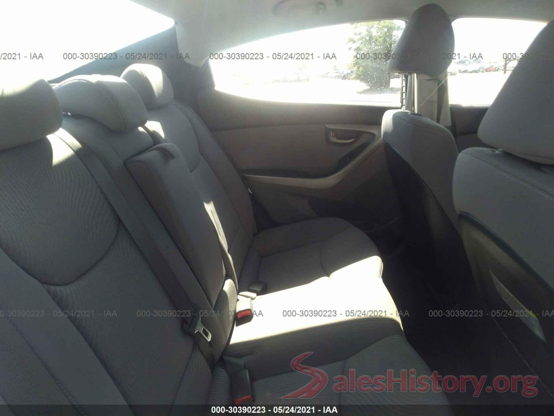 KMHDH4AE7GU489653 2016 HYUNDAI ELANTRA