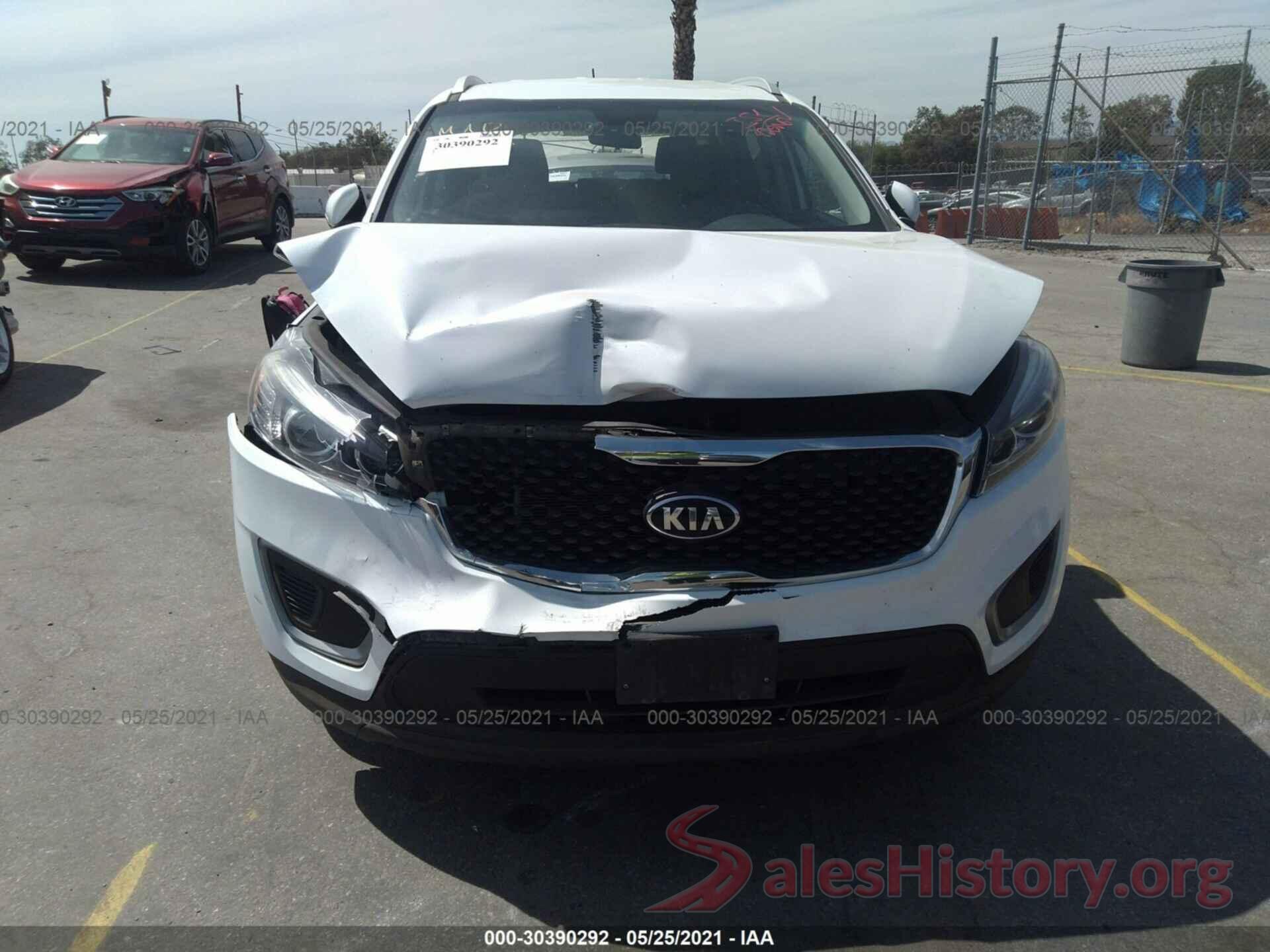 5XYPG4A59GG106995 2016 KIA SORENTO