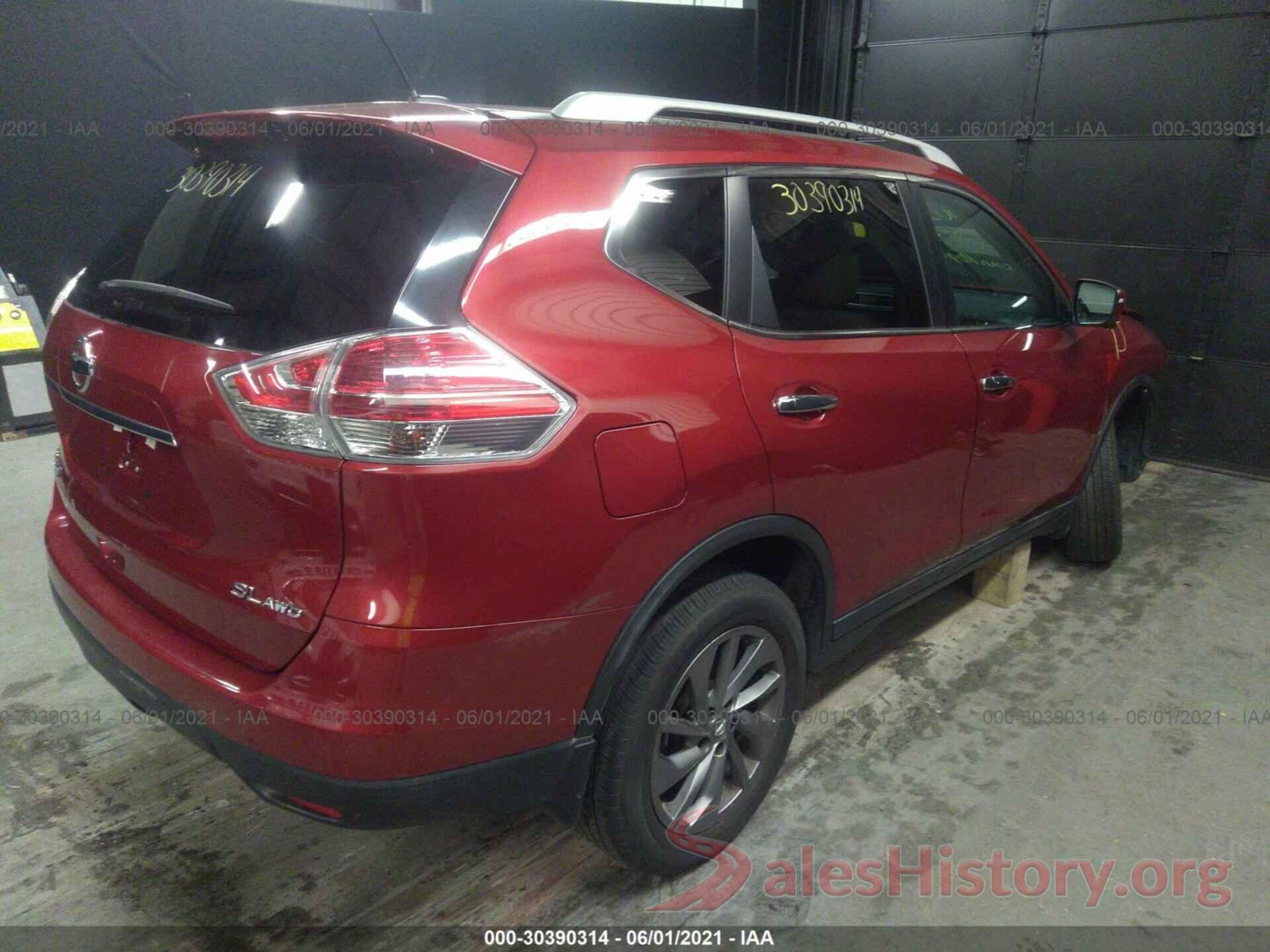 5N1AT2MV0GC730492 2016 NISSAN ROGUE