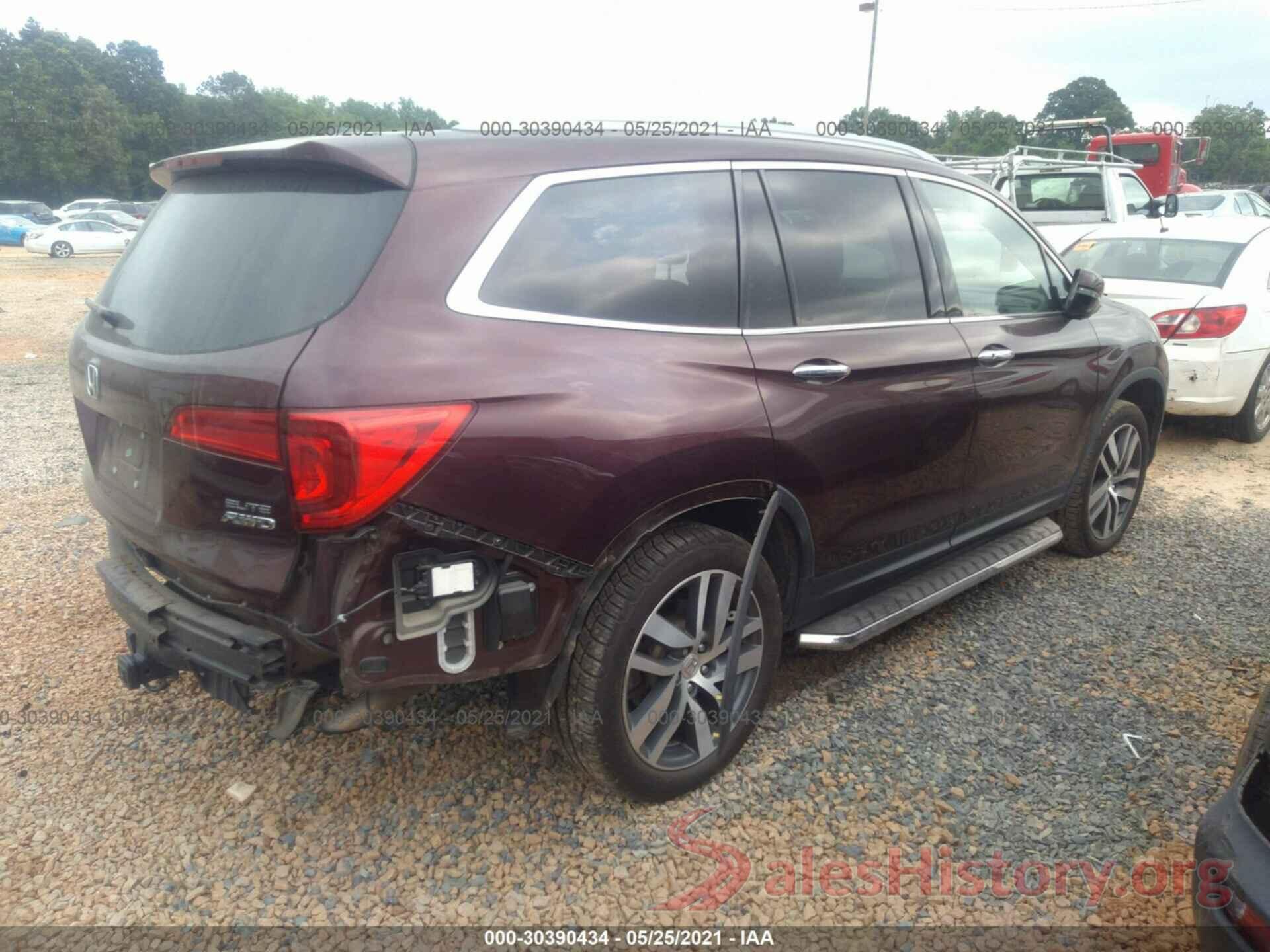 5FNYF6H02GB122637 2016 HONDA PILOT