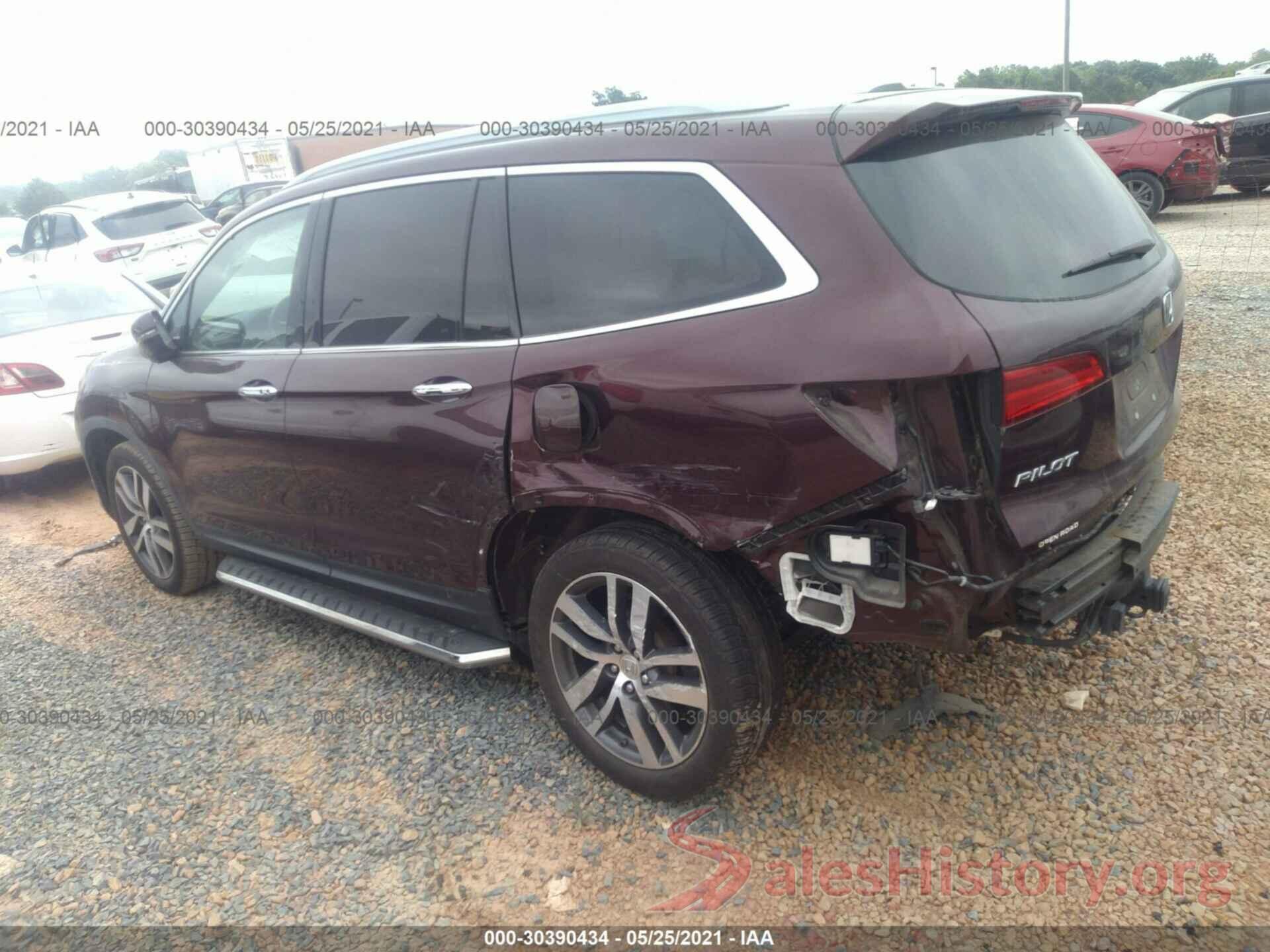 5FNYF6H02GB122637 2016 HONDA PILOT