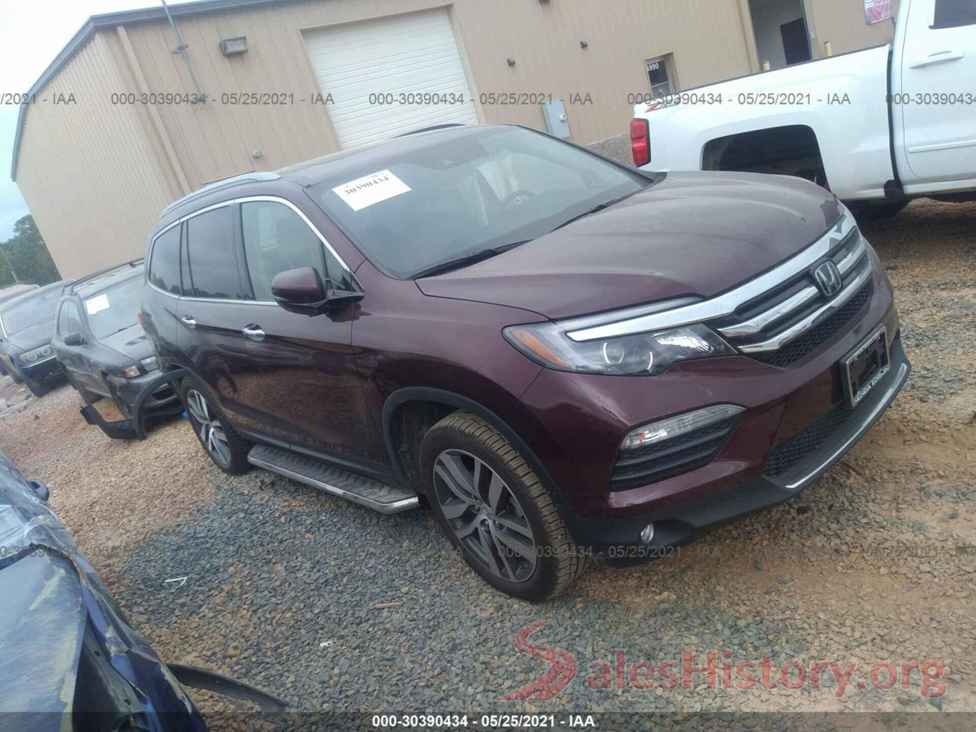 5FNYF6H02GB122637 2016 HONDA PILOT