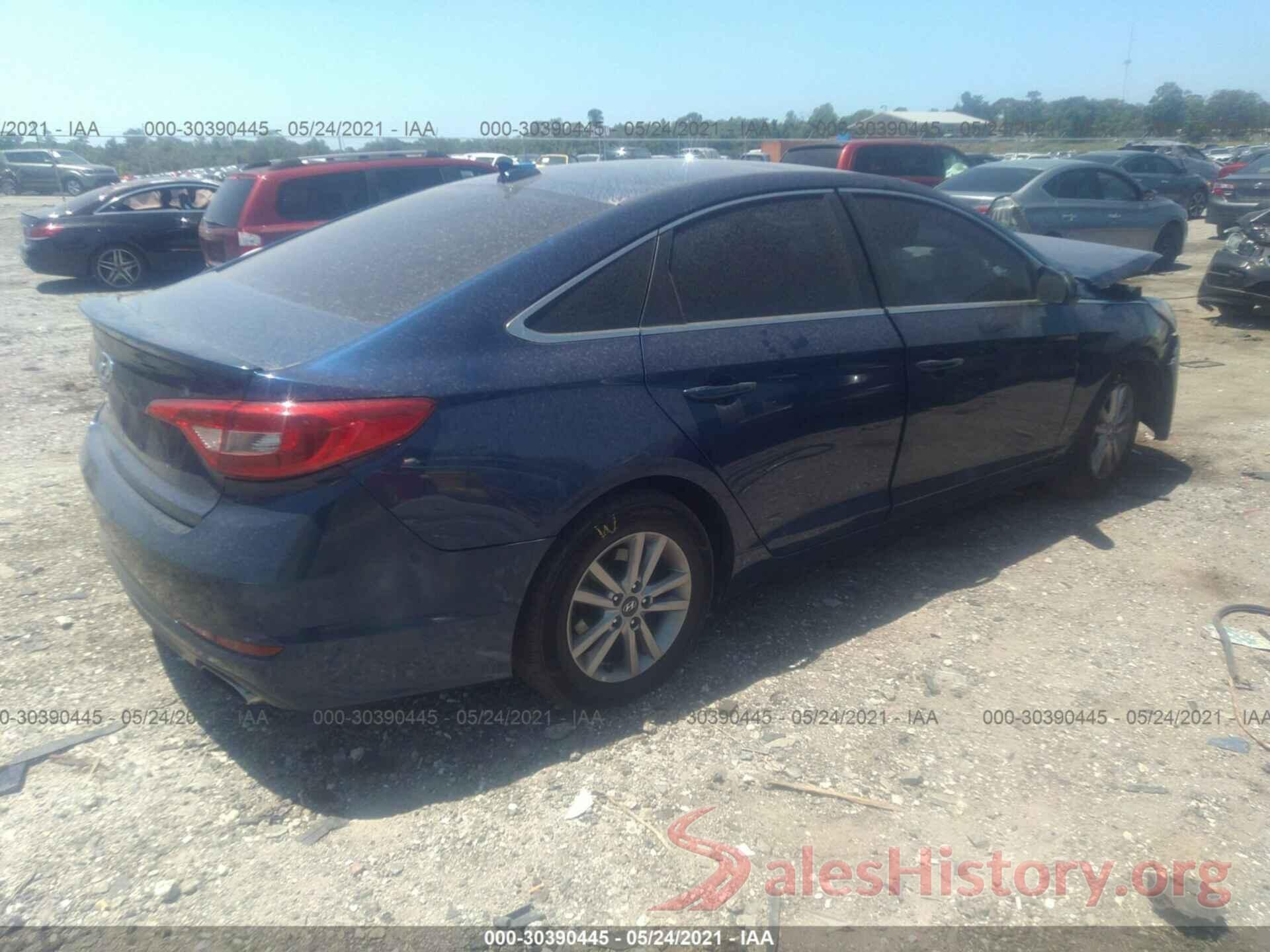 5NPE24AF9GH371231 2016 HYUNDAI SONATA