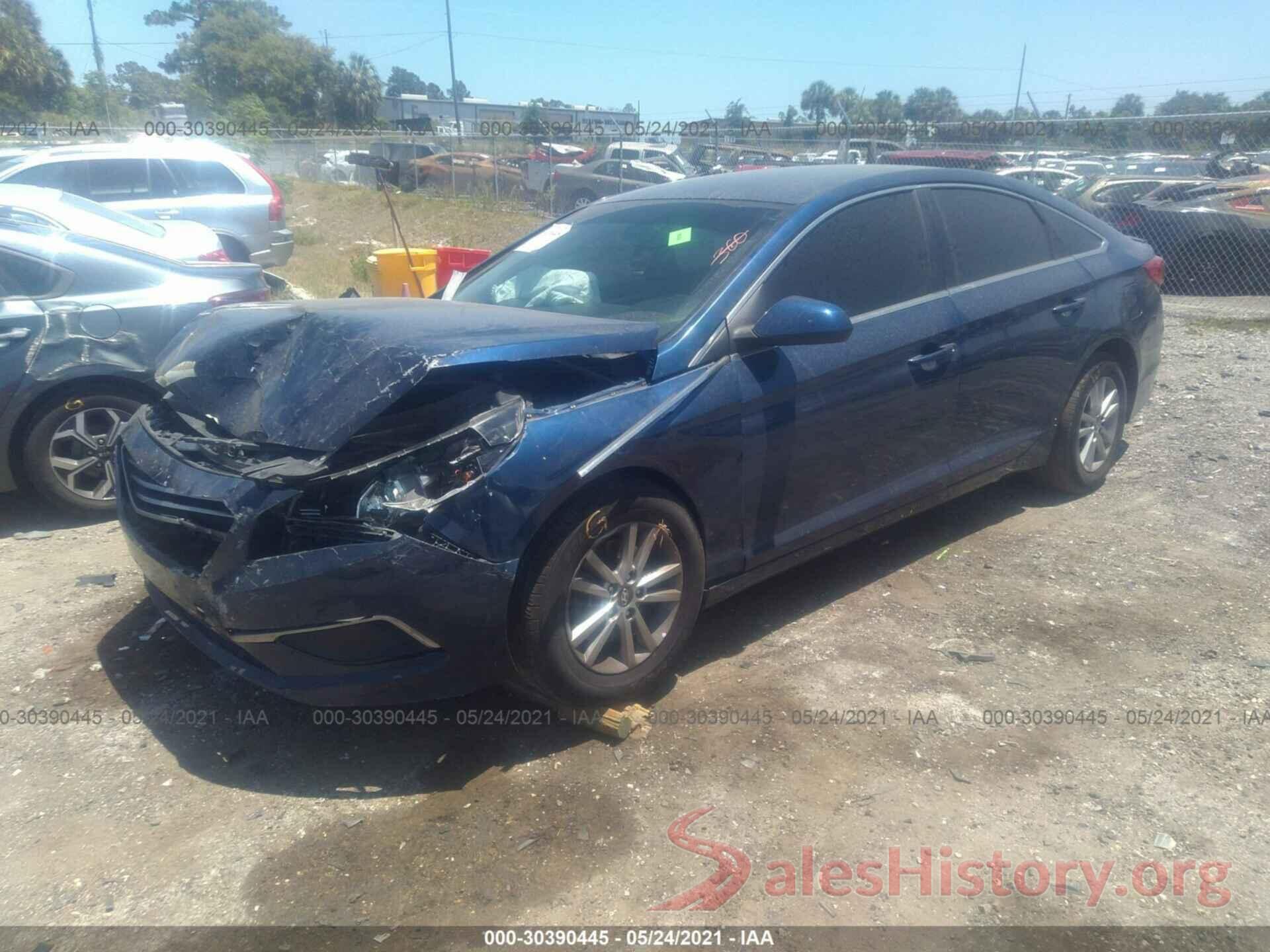 5NPE24AF9GH371231 2016 HYUNDAI SONATA