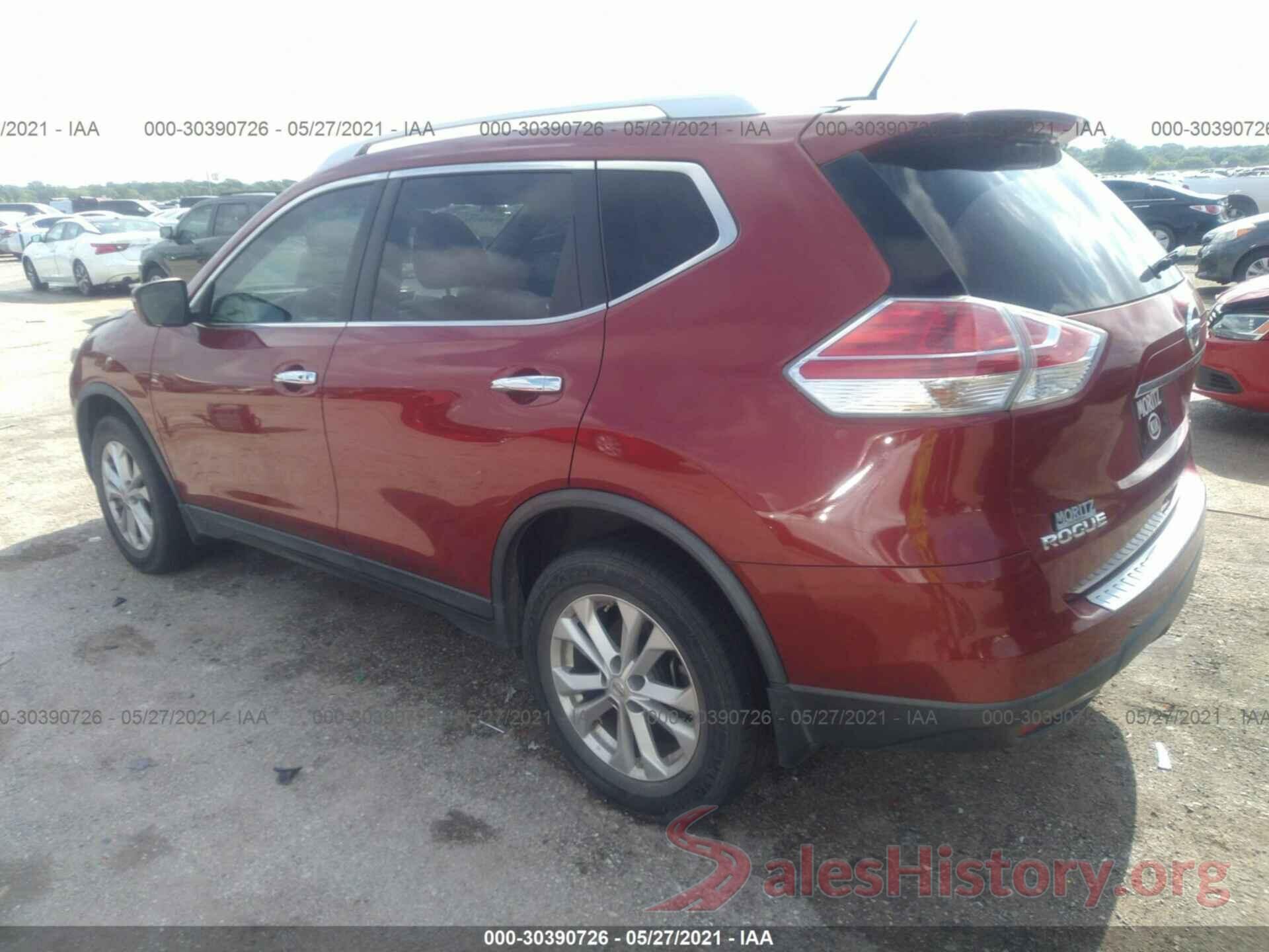 KNMAT2MT1GP608400 2016 NISSAN ROGUE