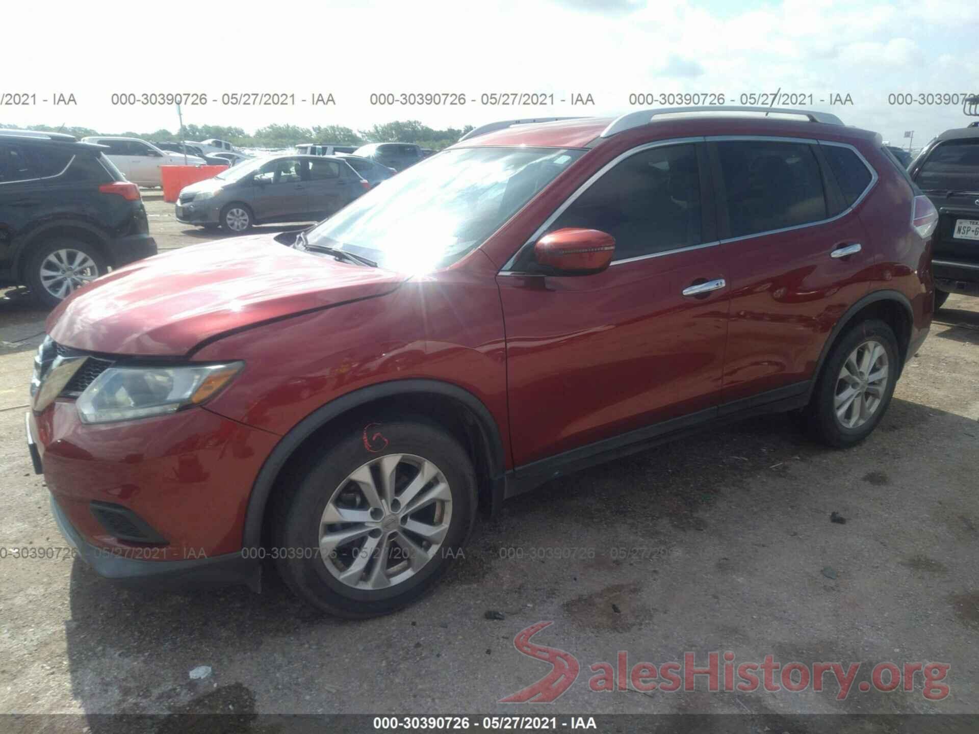 KNMAT2MT1GP608400 2016 NISSAN ROGUE