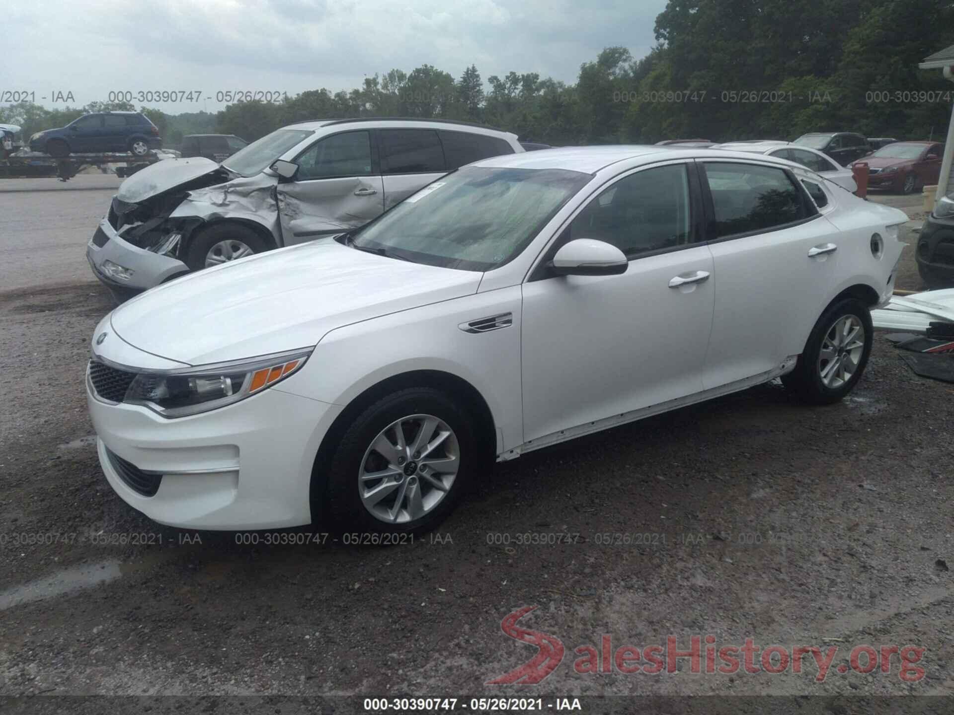 KNAGT4L33G5104379 2016 KIA OPTIMA