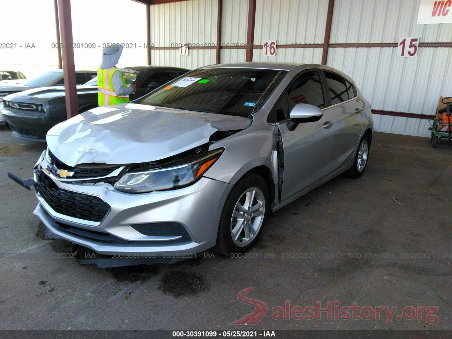 3G1BE6SM1HS588758 2017 CHEVROLET CRUZE