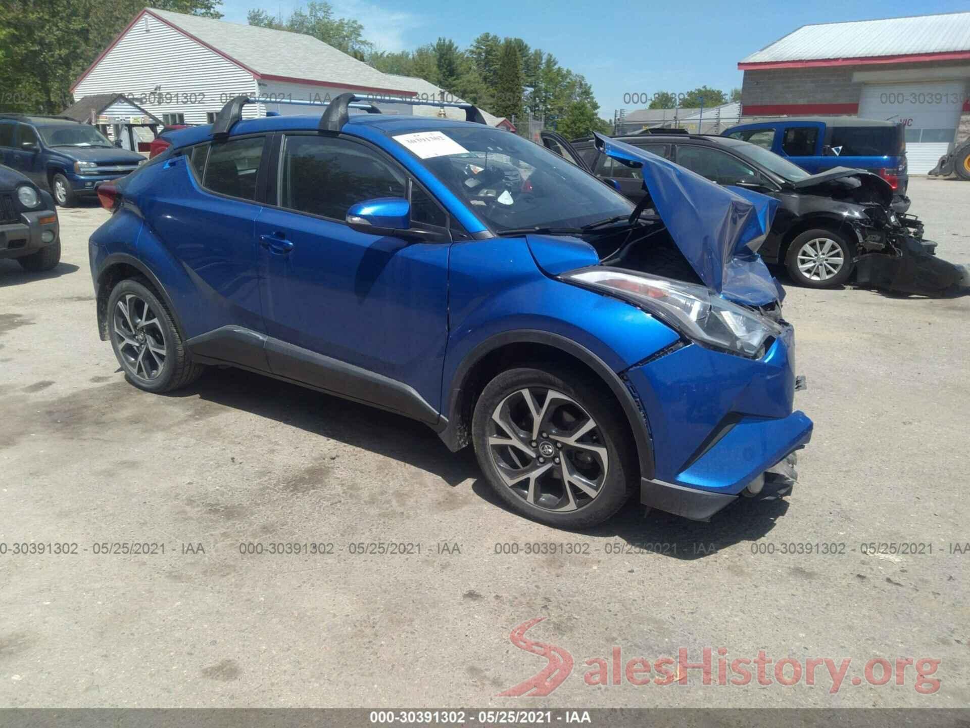 NMTKHMBX2JR001974 2018 TOYOTA C-HR