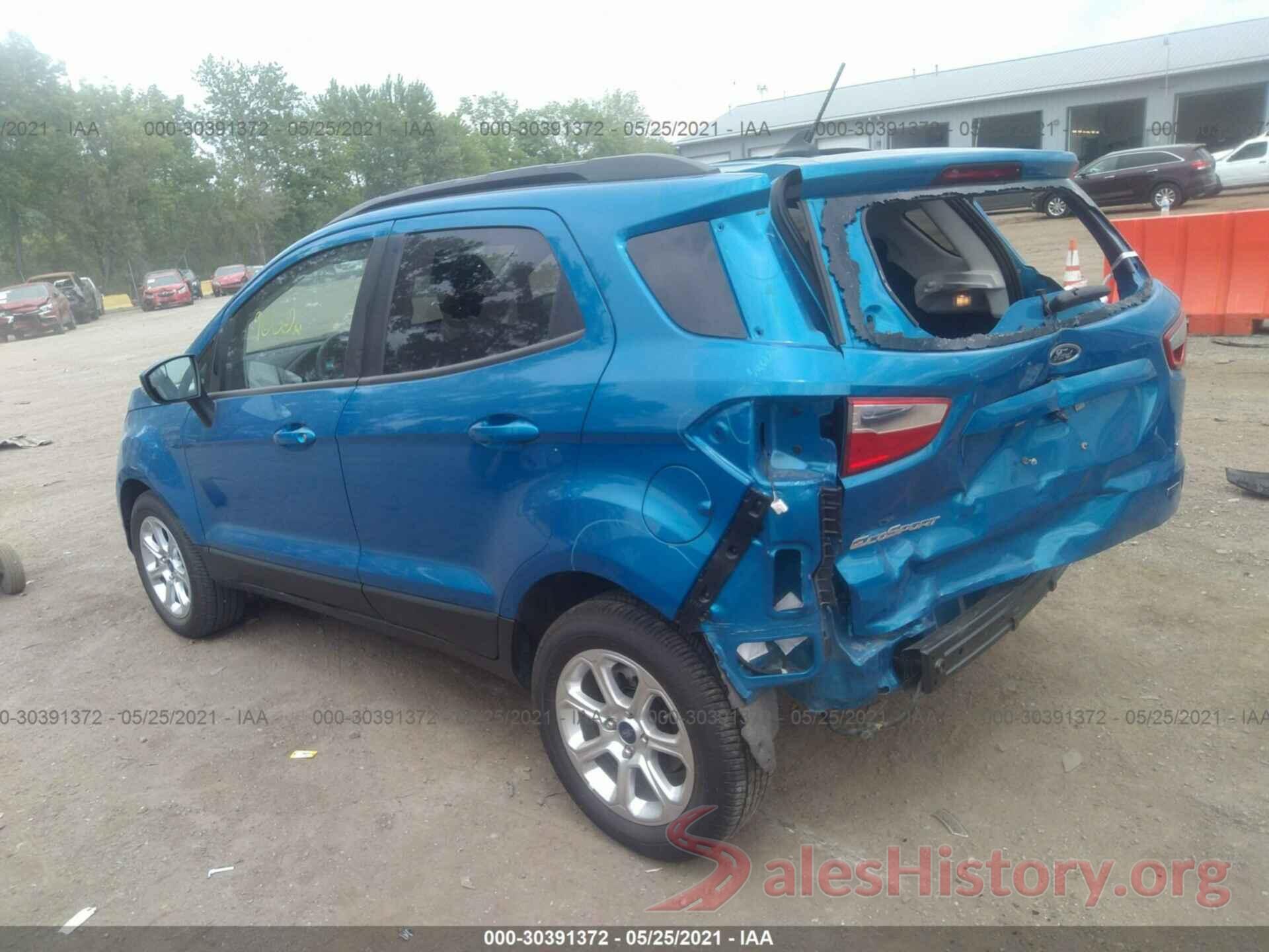 MAJ3S2GE5KC301987 2019 FORD ECOSPORT