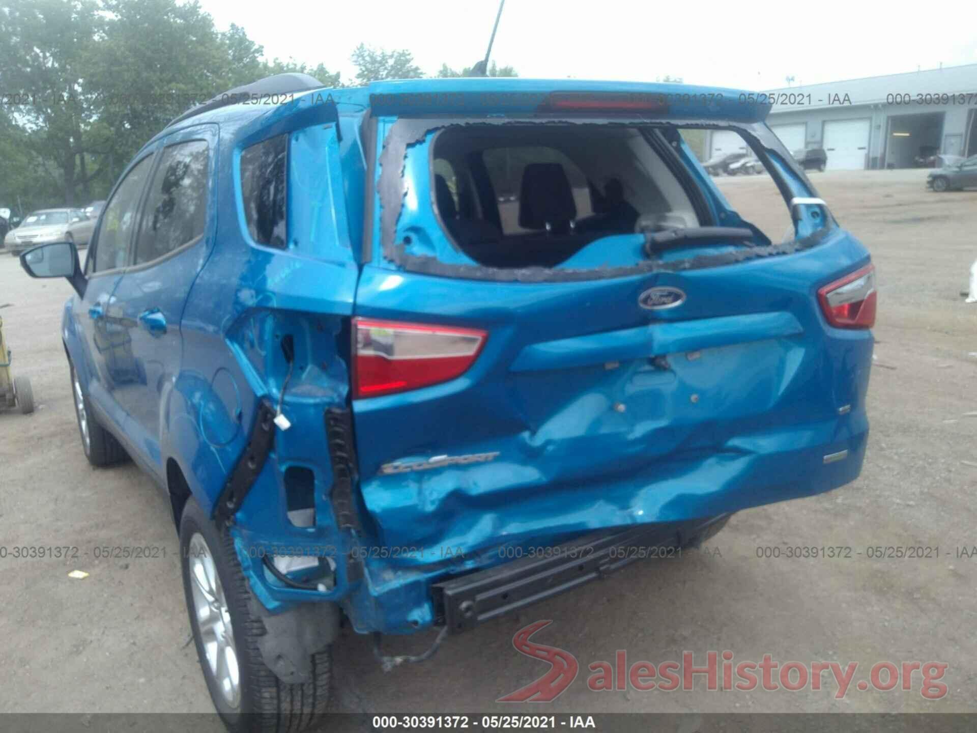 MAJ3S2GE5KC301987 2019 FORD ECOSPORT