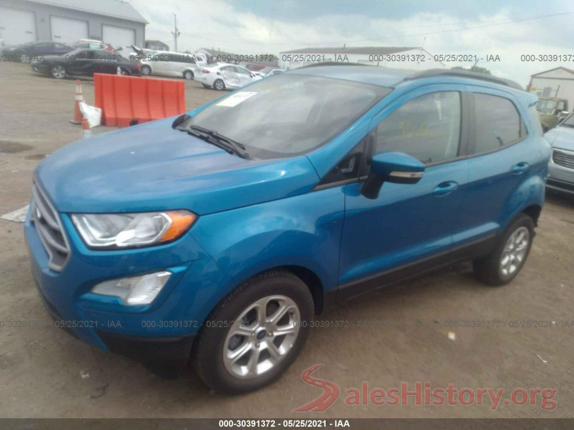 MAJ3S2GE5KC301987 2019 FORD ECOSPORT