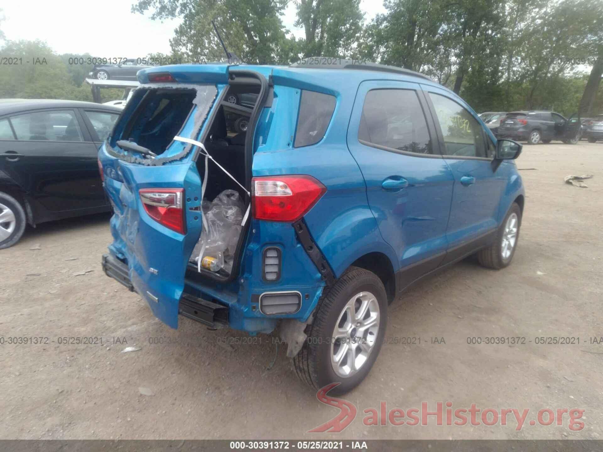 MAJ3S2GE5KC301987 2019 FORD ECOSPORT