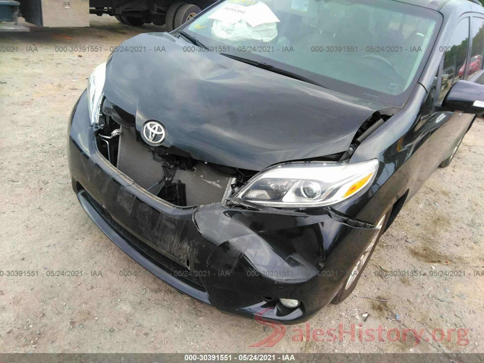 5TDYZ3DC8HS848277 2017 TOYOTA SIENNA