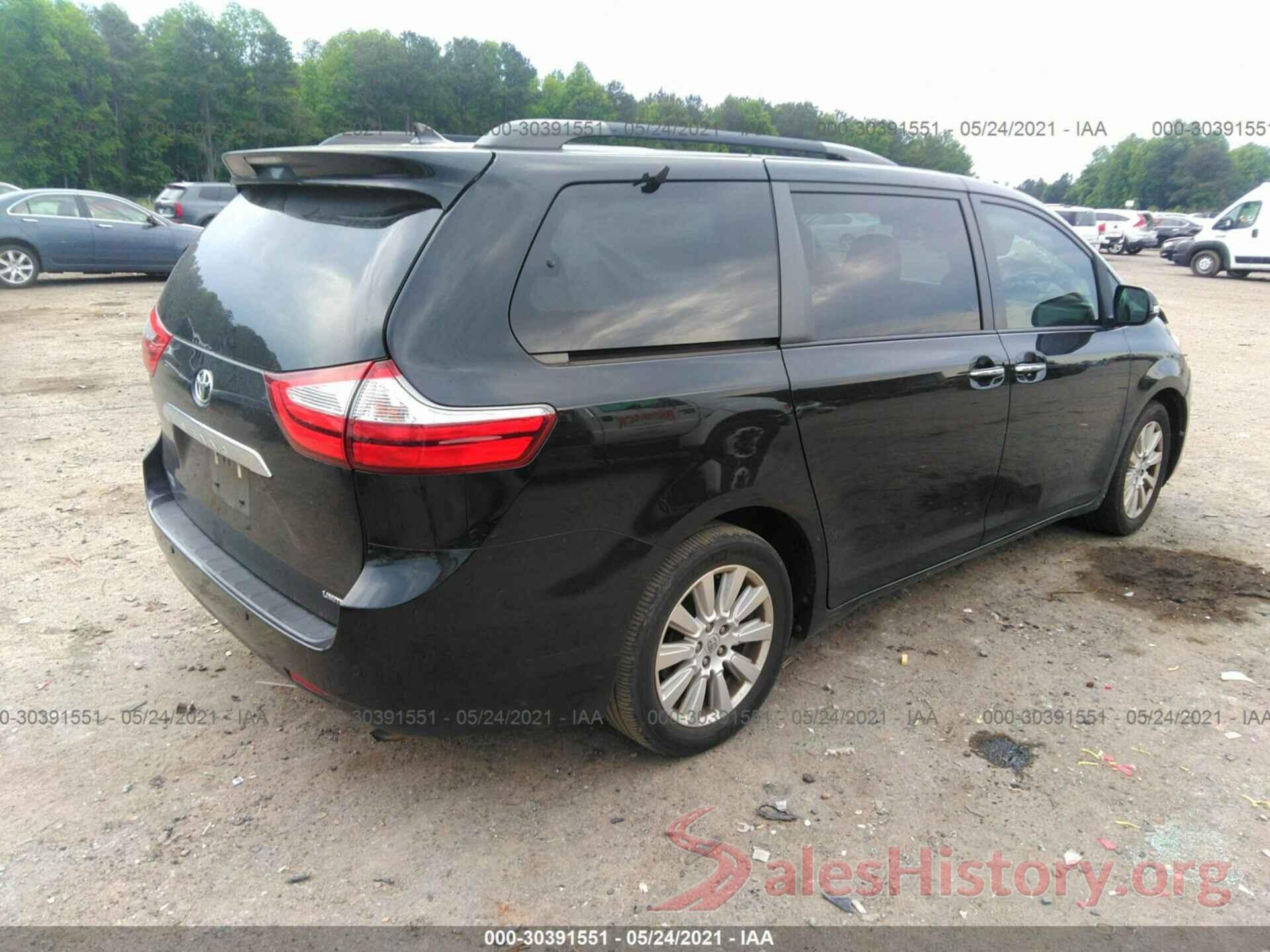 5TDYZ3DC8HS848277 2017 TOYOTA SIENNA