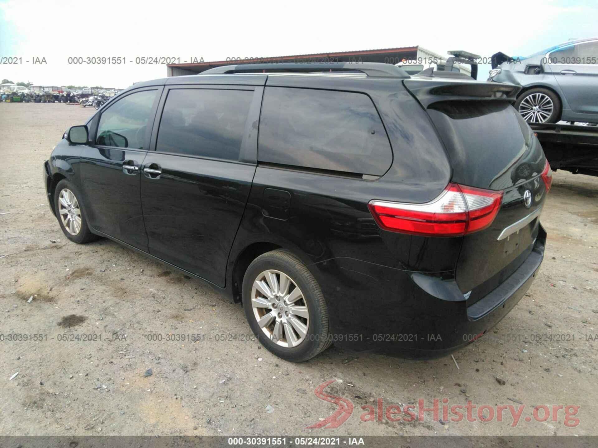 5TDYZ3DC8HS848277 2017 TOYOTA SIENNA