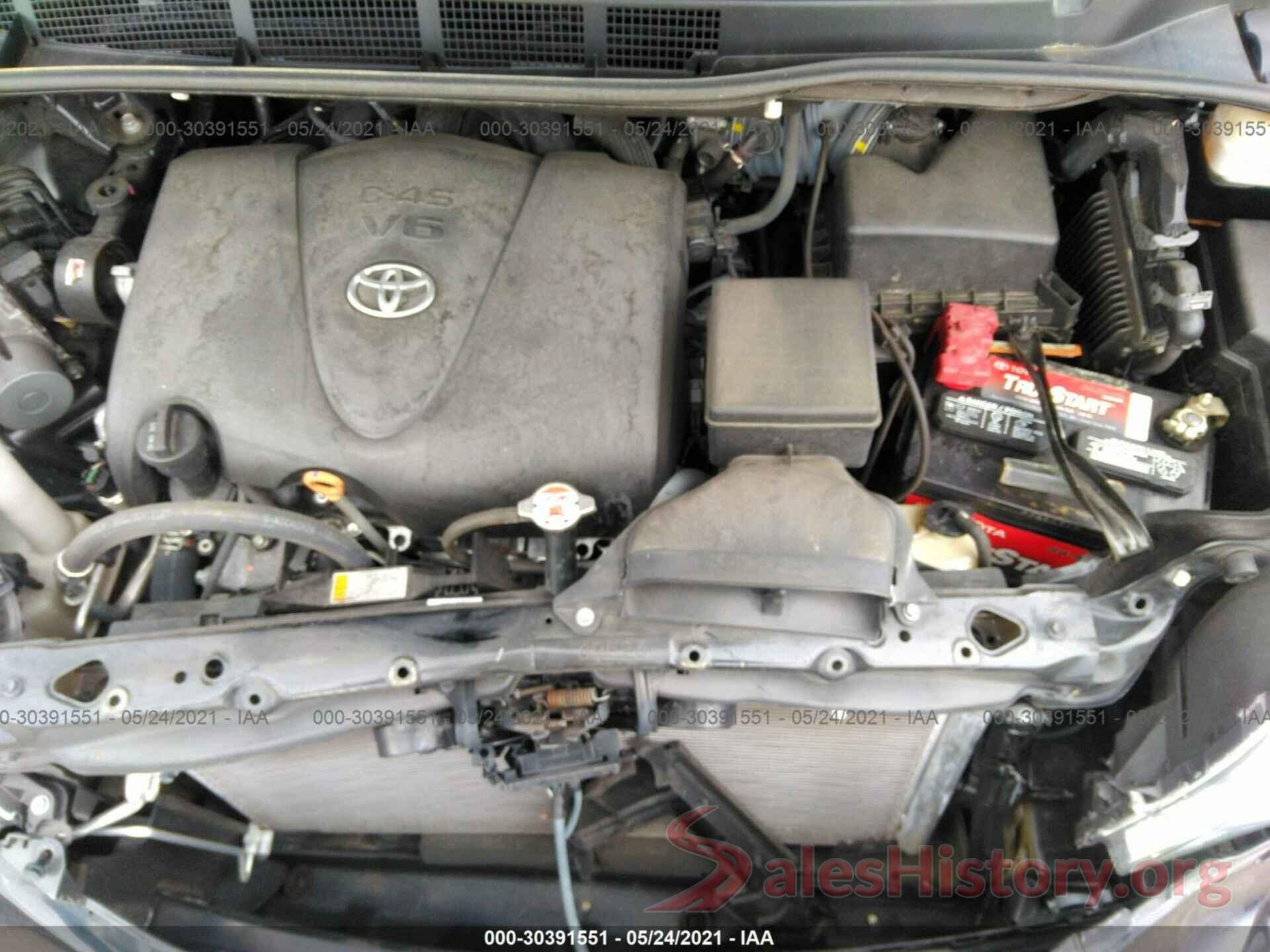 5TDYZ3DC8HS848277 2017 TOYOTA SIENNA