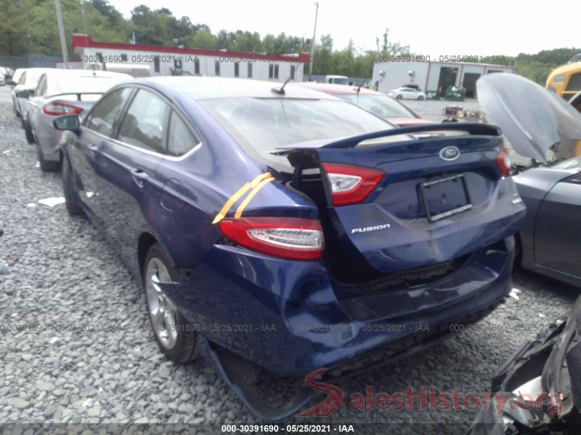 3FA6P0HD1GR374145 2016 FORD FUSION