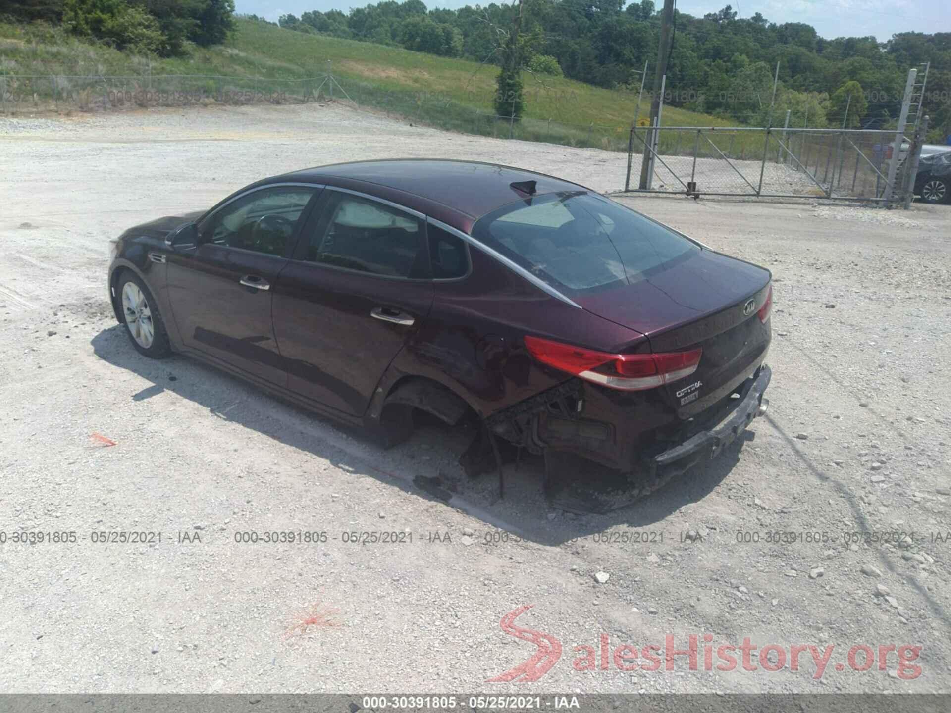 5XXGT4L35GG060626 2016 KIA OPTIMA