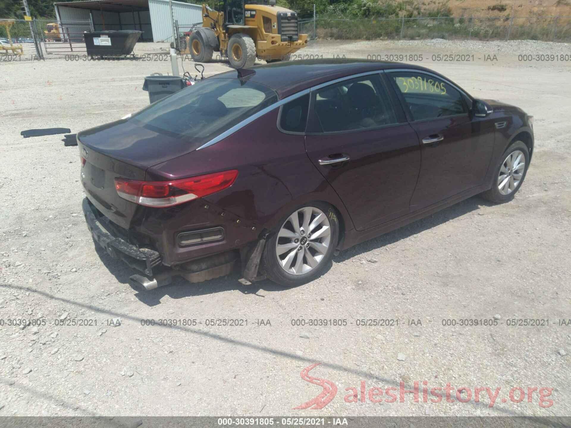 5XXGT4L35GG060626 2016 KIA OPTIMA