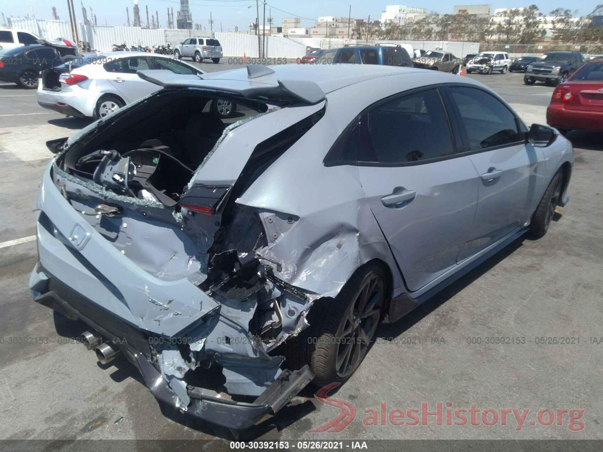 SHHFK7H41KU423015 2019 HONDA CIVIC HATCHBACK