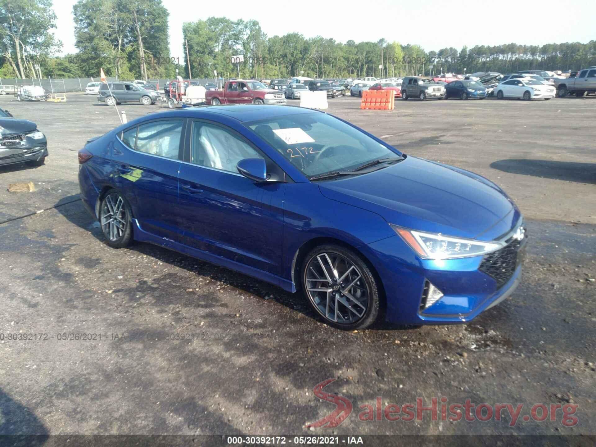 KMHD04LB8KU829167 2019 HYUNDAI ELANTRA