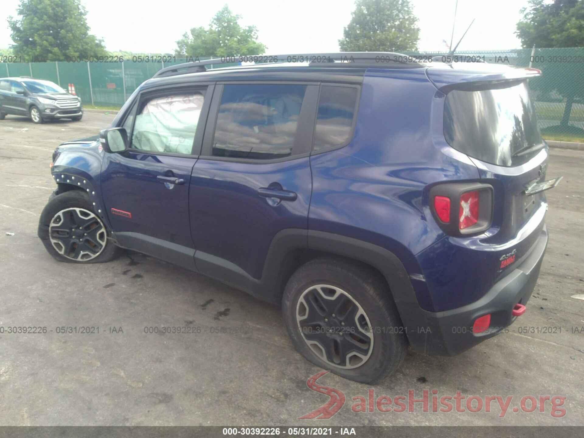 ZACCJBCT4GPD03900 2016 JEEP RENEGADE