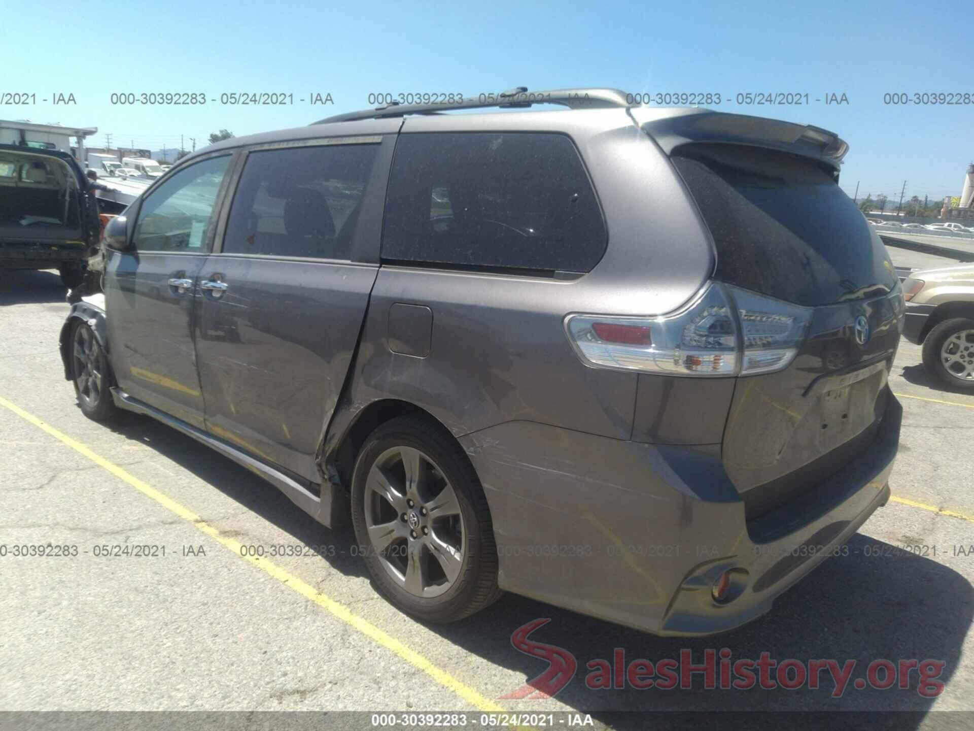 5TDXZ3DC9KS018006 2019 TOYOTA SIENNA