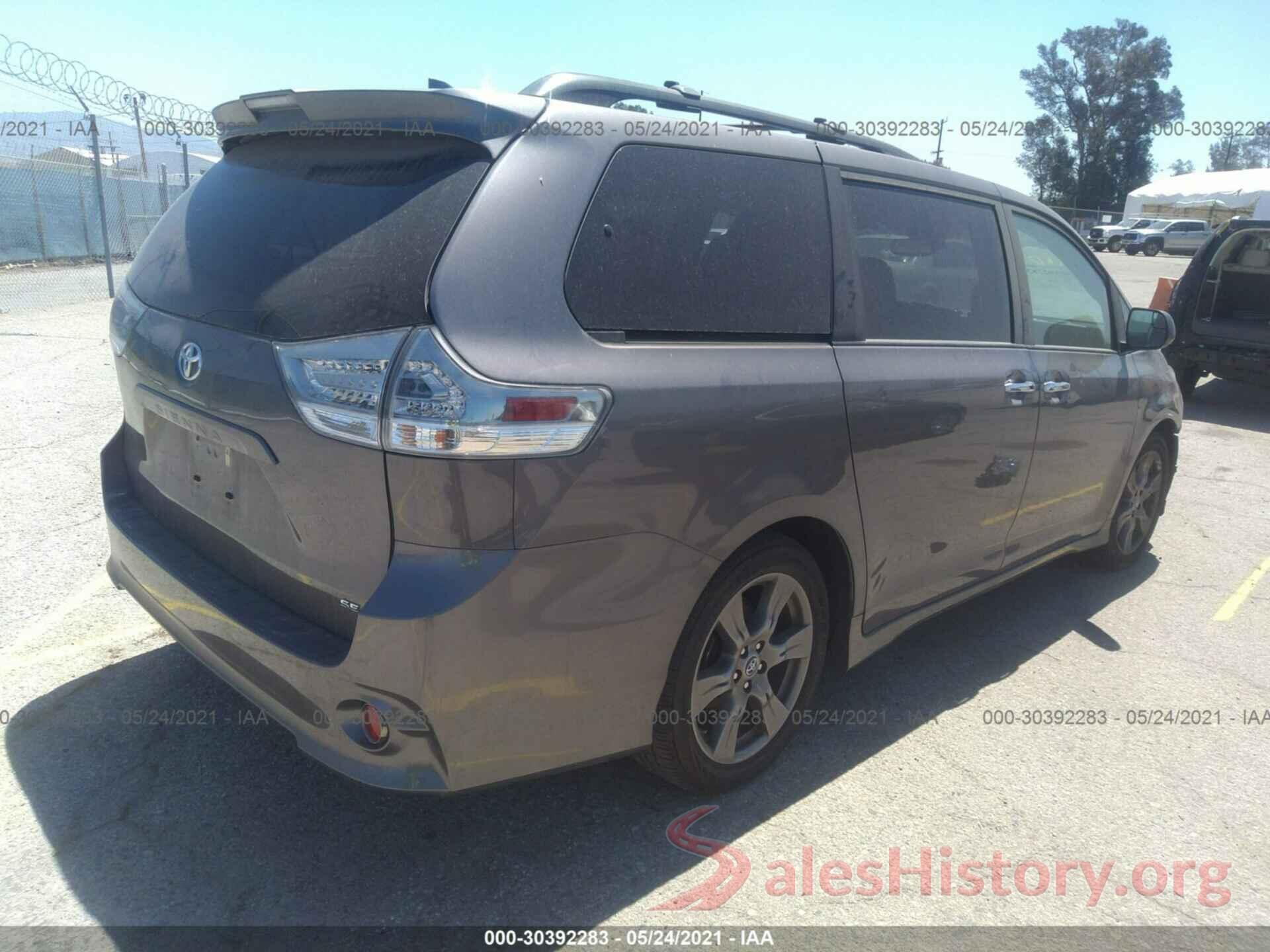 5TDXZ3DC9KS018006 2019 TOYOTA SIENNA