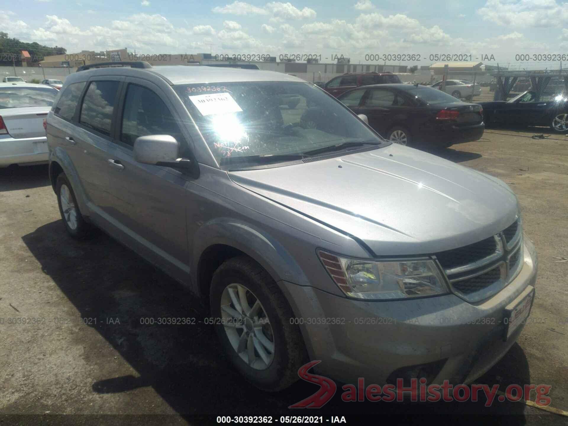 3C4PDDBGXGT200854 2016 DODGE JOURNEY