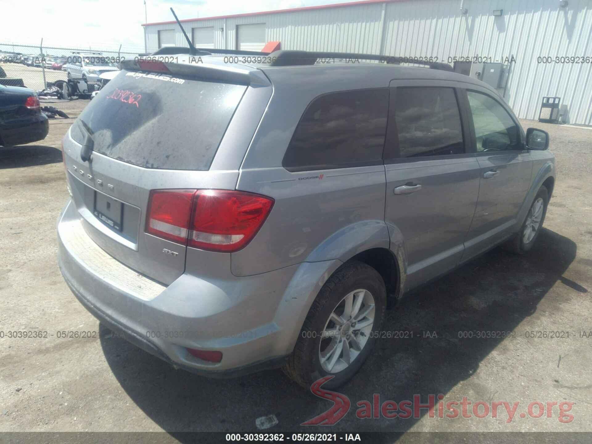 3C4PDDBGXGT200854 2016 DODGE JOURNEY